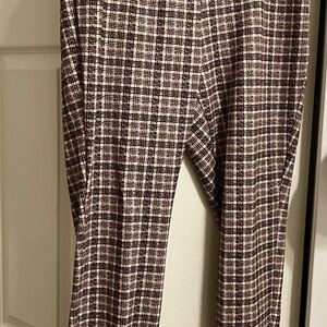 Plaid Patterned Pants